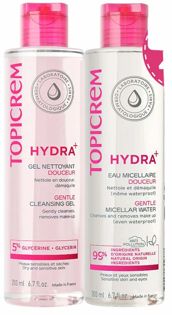Topicrem HYDRA+ FACIAL ROUTINE CASE 2 pcs