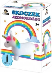 Skoczek Jednorożec z pompką