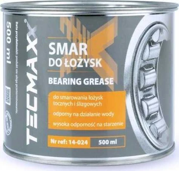 Valiklis TECMAXX SMAR DO ŁOŻYSK 0,5kg PUSZKA TECMAXX