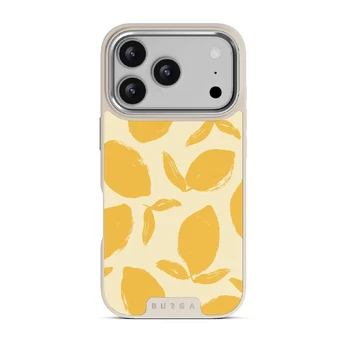 Lemon Tart - iPhone 17 Pro Case, Elite Light (MagSafe) / Silver