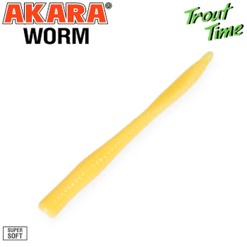 Guminukas AKARA Trout Time WORM 3, 75 mm, 446 (W3-446-CH-F10)