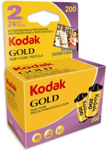 Kodak film Gold 200/24x2