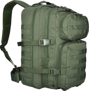 Kuprinė Mil-tec Assault LG, žalios spalvos 36 L