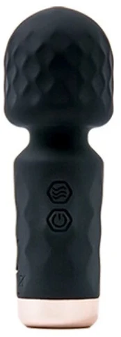 Įkraunamas vibratorius Mini, juodas