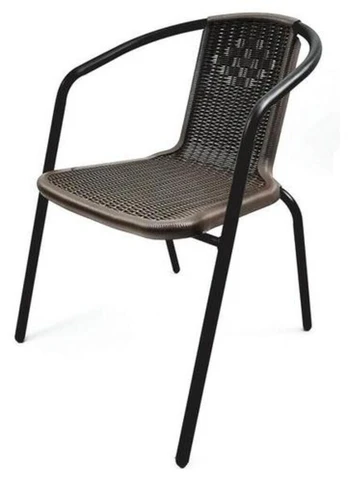 Lauko krėslas Loreto, ruda, 59 cm x 55 cm x 73 cm