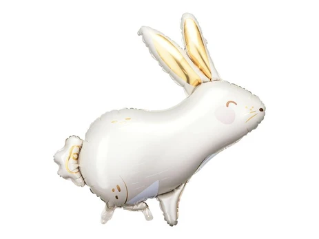 PartyDeco Foil balloon Hare, 67x88 cm, mix