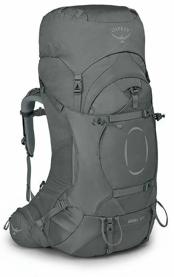 Turistinė kuprinė Osprey Ariel 65, pilka, 62 l