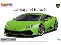 Aoshima - Lamborghini Huracán Pre-painted modelis kit (Light Žalias), 1/24, 06642 kaina