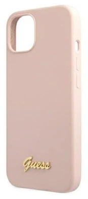 Dėklas Guess GUHMP13LLSLMGLP iPhone 13 Pro / 13 Magsafe Rožinis