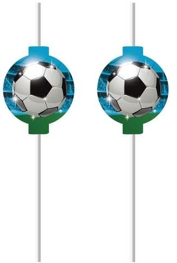 Globos Europe Bv Fodboldfans papsugerør, 4 stk