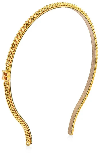 Balmain, Balmain, Hair Band, Gold