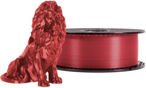 3D Plastikas - Filamentas PLA galaxy red | 1.75 mm, 1kg | Professional LAB