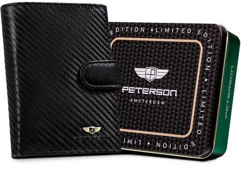 Natūralios odos piniginė vyrams Peterson PT83
