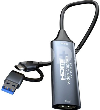 PremiumCord video capture card HDMI Video Capture USB-C/USB-A