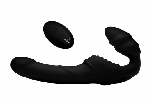 XR Brands Pro Rider Silicone Strapless Remote-Controlled Double-Sided Model