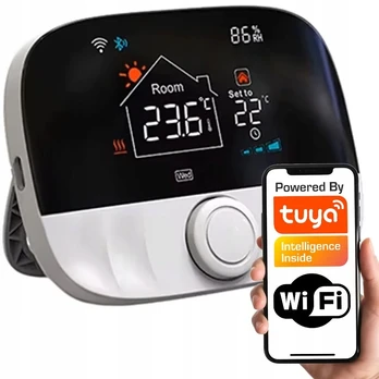 Išmanusis Termostatas Mx, Baterijos/usb-c, Wifi, Tuya