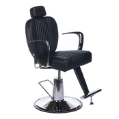 Kirpyklos kėdė PROFESSIONAL BARBER CHAIR OLAF BLACK kaina