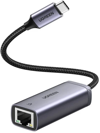 UGREEN USB-C to RJ45 1Gbps Ethernet Adapteris - Pilkas