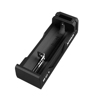 Ličio jonų 18650 USB-C akumuliatoriaus įkroviklis - 1 lizdas