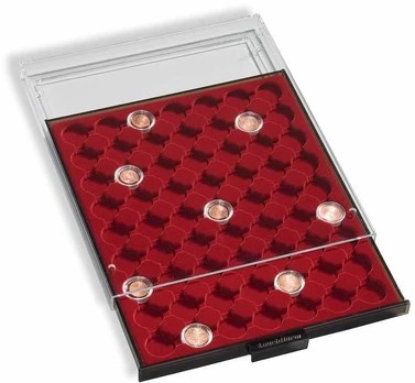 MB Monetų stalčiai kapsulėms (23 mm.)