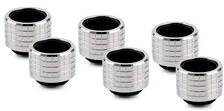 Thermal Grizzly DeltaMate Kompressions-Fitting, Messing - Gloss Nickel, HT16, 6er-Pack