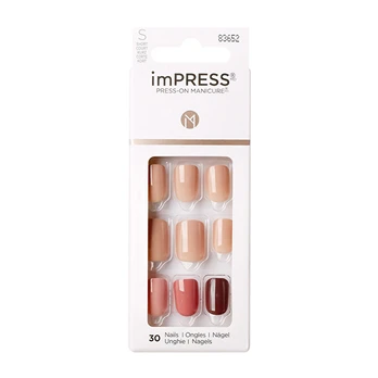 KISS Self-adhesive nails imPRESS Nails Before Sunset 30 pcs Moterims