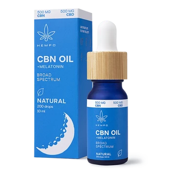 10% CBN aliejus + CBD ir melatoninas