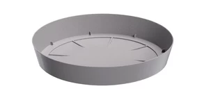 Vazono lėkštė Prosperplast, pilka, 23 cm kaina