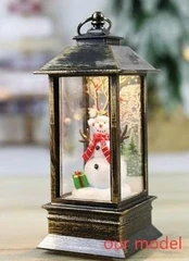 ATL DA45A Lampion led świąteczny bałwan