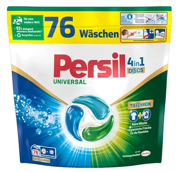 Skalbimo kapsulės PERSIL Universal 4 in 1, 76 vnt.