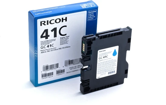 Ink Ricoh GC41 Cyan HC 405762