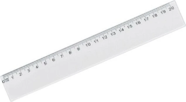 Plastikinė liniuotė GR-896, Grand, 20cm