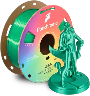 Polymaker Panchroma PLA Silk 1.75mm 1kg - Silk Žalias