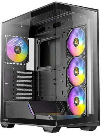 Kompiuterio korpusas Antec C3 ARGB, Mid Tower, Tempered Glass