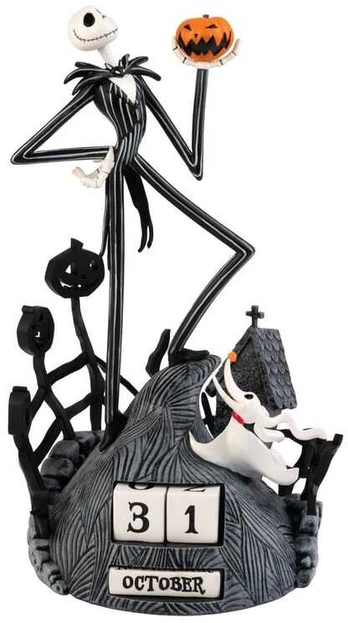 ERIK Disney The Nightmare Before Christmas Jack 3D perpetual calendar