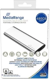 Kietasis diskas MediaRange, SSD, 480 GB, sidabro kaina