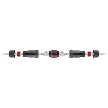 Sujungimas RJ45 (8P8C) CAT 6 hermetinis IP68