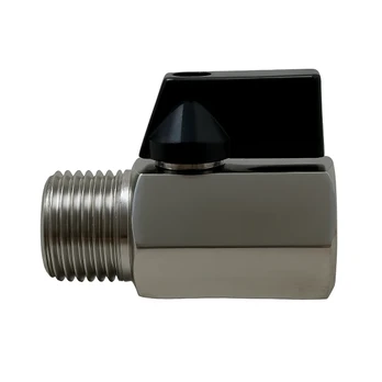 Dansk Rendejern Aps Nerūdijančio plieno mini rutulinis vožtuvas 1/2" m/n