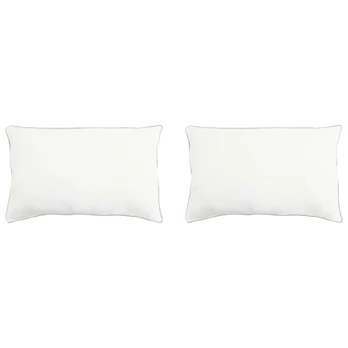 Pagalvė 2 pcs Balta 70 x 90 cm Bambuko pluoštas