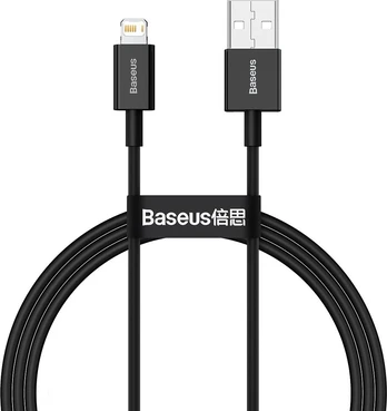Kabelis Baseus CALYS-A01 Lightning Baseus Superior Series, 2.4A, 1m