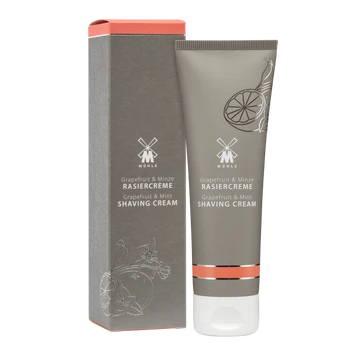 Mühle Shaving Cream Grapefruit & Mint Greipfrutų aromato skutimosi kremas, 75ml