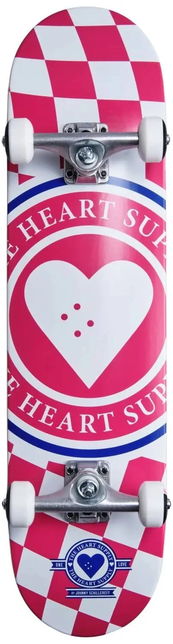 Riedlentė Heart Supply Insignia Check Complete, rožinė