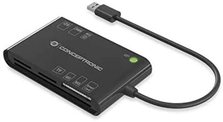 CONCEPTRONIC Smart ID Card Reader All-In-One juodas