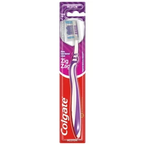 Dantų šepetėlis Colgate Zig-Zag, violetinis
