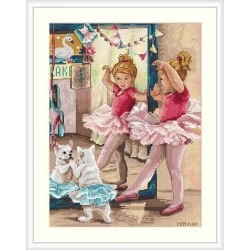 Balley Dancers SK74 siuvinėjimo rinkinys iš Merejka