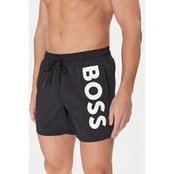 BOSS Plaukimo šortai Octopus 50514502 Juoda Regular Fit