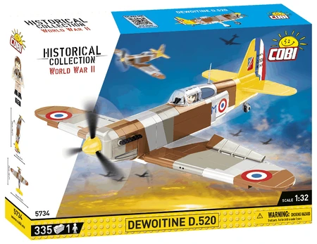 Konstruktorius Cobi Historical Collection Dewoitine D.520 5734