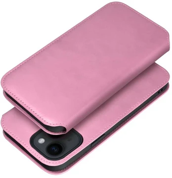 Dėklas Oem Dual Pocket book for SAMSUNG S23 FE light pink