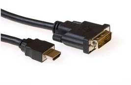 ACT HDMI A - DVI D SL M/M 1.00M