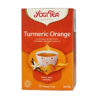 Yogi Tea Yogi arbata – ciberžolė – 17 arbatos pakelių